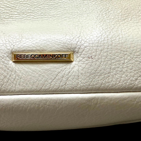 Rebecca Minkoff white leather handbag - Picture 5 of 9